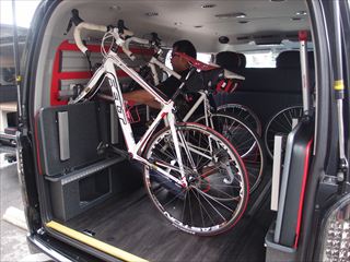 ワゴンGL ホライゾン改ロードバイク仕様｜ハイエースカスタム専門店